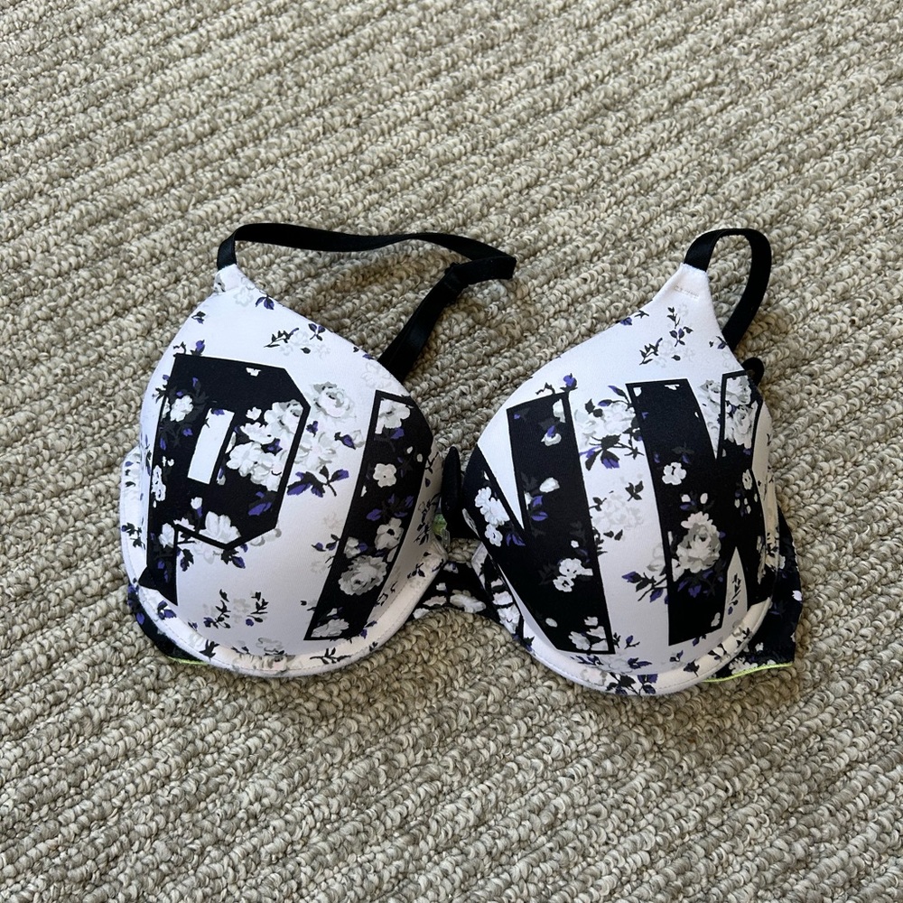 Pink bra